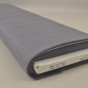 Linnen viscose - Vintage blauw - Rol