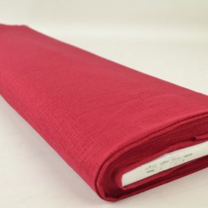 Linnen viscose - Bordeaux rood - Rol