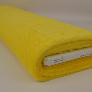 Zachte bont stof - Geel - Rol