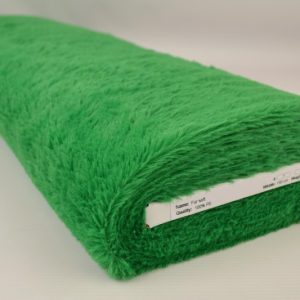Zachte bont stof - Groen - Rol