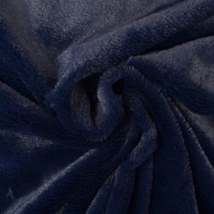 Zachte bont stof - Navy