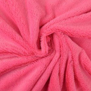 Zachte bont stof - Fuchsia