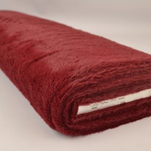 Zachte bont stof - Bordeaux rood - Rol