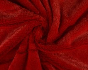 Zachte bont stof - Rood