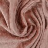 Crushed velvet - Oud roze