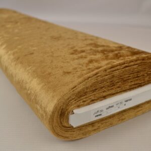 Crushed velvet - Goud - Rol