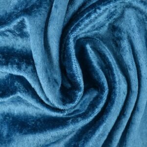 Crushed velvet - Donker petrol