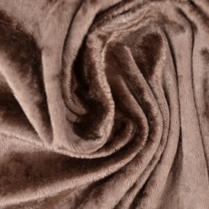 Crushed velvet - Taupe