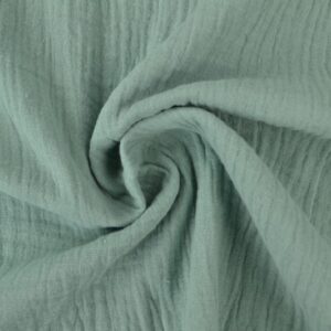 Mousseline oud groen