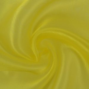 Organza stof - Geel