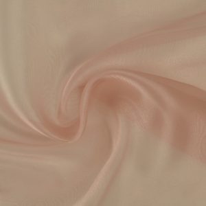 Organza stof - Oud roze