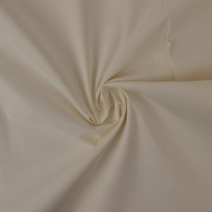 Brandvertragende katoen stof 300cm breed - Gebroken wit