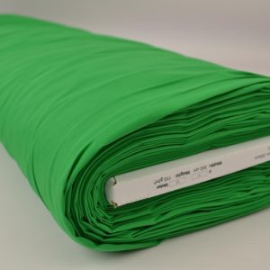 Brandvertragende katoen stof 300cm breed - Groen - Rol