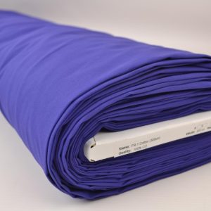 Brandvertragende katoen stof 300cm breed - Donkerblauw - Rol