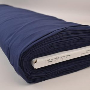 Brandvertragende katoen stof 300cm breed - Marineblauw - Rol